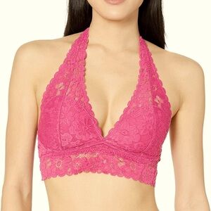 Rue 21 Floral Lace Halter Bra Bralette